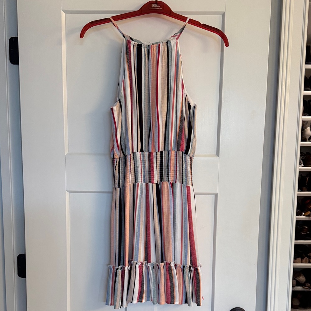She and Sky Multicolor Striped Dress